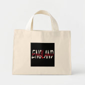 Engeland over Engelse vlag tcn Mini Tote Bag (Voorkant)
