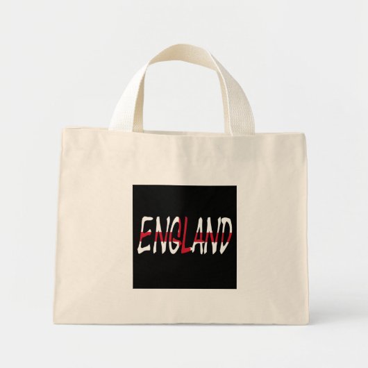 Engeland over Engelse vlag tcn Mini Tote Bag (Voorkant)
