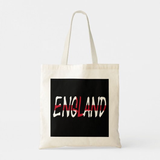 Engeland over Engelse vlag Tote Bag (Achterkant)