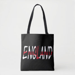 Engeland overlay op Engelse vlag stunt Tote Bag