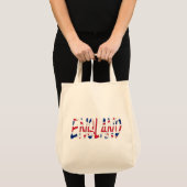 Engeland overlay op Union Jack Flag gtcnt Tote Bag (Voorkant (product))