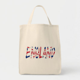 Engeland overlay op Union Jack Flag gtcnt Tote Bag