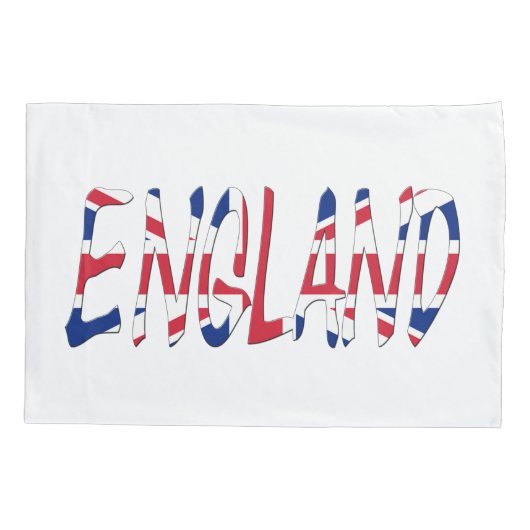 Engeland overlay op Union Jack Flag pcnt Kussensloop (Achterkant)