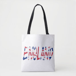 Engeland overlay op Union Jack Flag stint Tote Bag