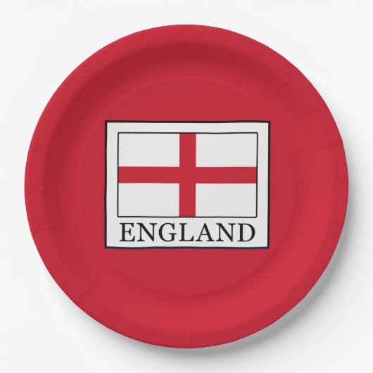 Engeland Papieren Bordje (Voorkant)