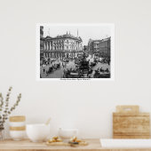  Engeland, Piccadilly Circus London Poster (Keuken)