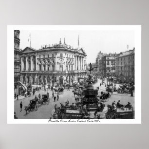 Engeland, Piccadilly Circus London Poster