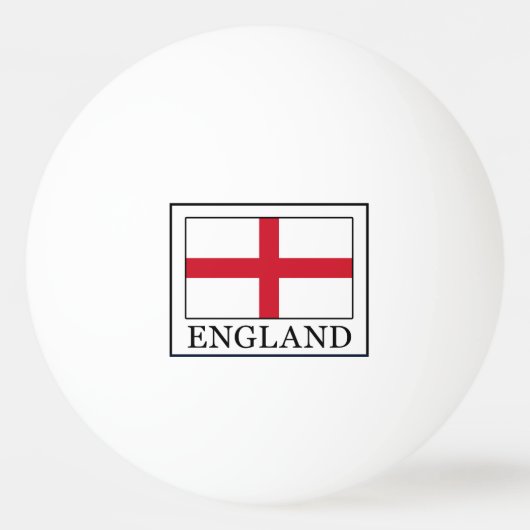Engeland Pingpongbal (Voorkant)