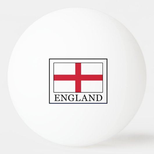 Engeland Pingpongbal (Voorkant)