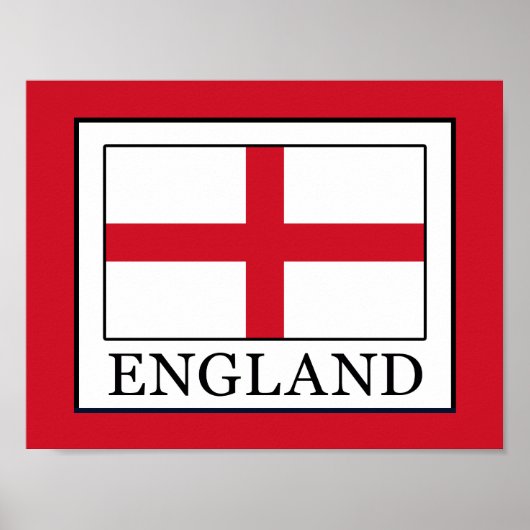 Engeland Poster (Voorkant)