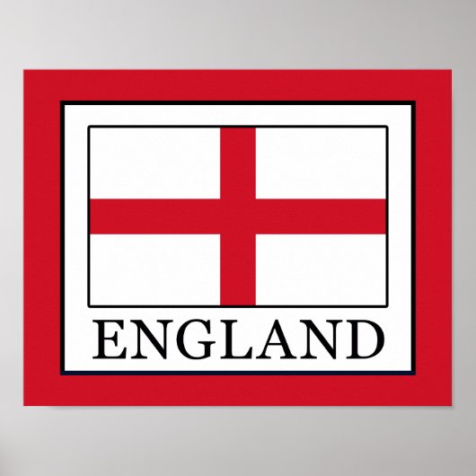 Engeland Poster (Voorkant)