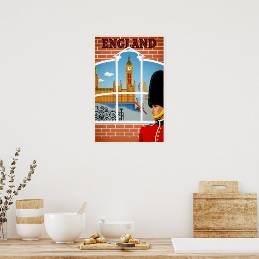 Engeland Poster (Keuken)