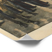 Engeland, proclamatie van de nieuwe koning George  Poster (Hoek)