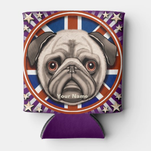 Engeland Pug   Blikjeskoeler (Voorkant)