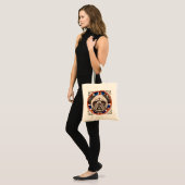 Engeland Pug boodschappentas Tote Bag (Voorkant (model))