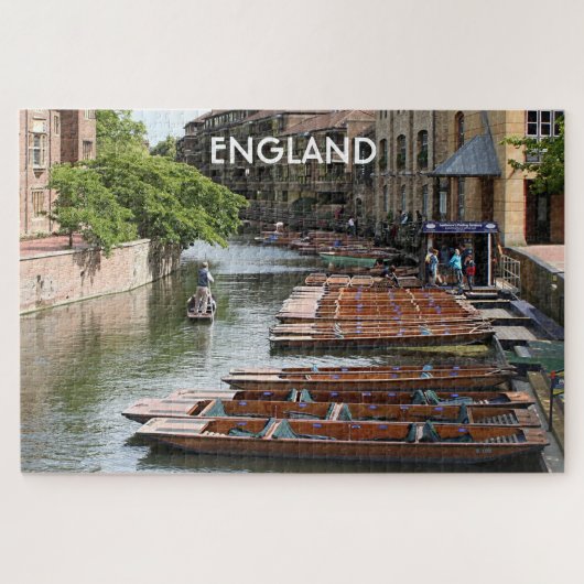Engeland: Punts op Cambridge Legpuzzel (Horizontaal)