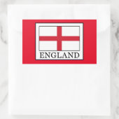 Engeland Rechthoekige Sticker (Tas)