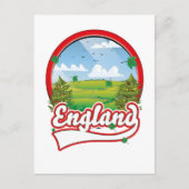 Engeland Reis logo Feestdagenkaart (Voorkant)