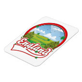 Engeland Reis logo Magneet (Linkerzijde)