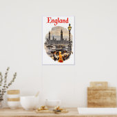 Engeland reisposter poster (Keuken)