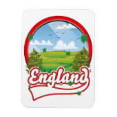 Engeland Reizen logo Magneet (Verticaal)