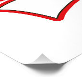 Engeland Reizen logo Perfect Poster (Hoek)