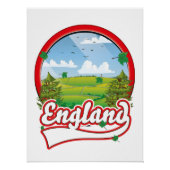 Engeland Reizen logo Perfect Poster (Voorkant)