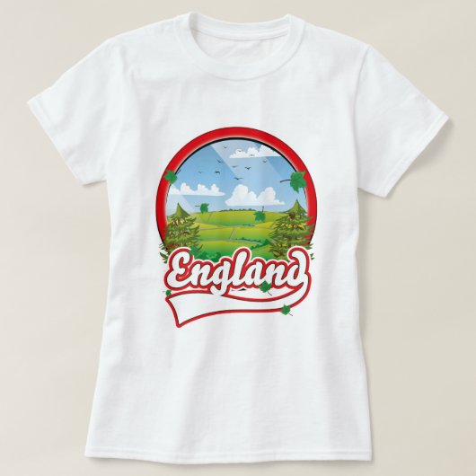 Engeland Reizen logo T-shirt (Design voorkant)