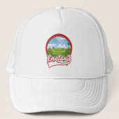 Engeland Reizen logo Trucker Pet (Voorkant)