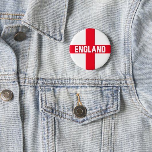 Engeland Ronde Button 5,7 Cm (In situ)