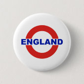 Engeland Ronde Button 5,7 Cm (Voorkant)