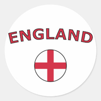 Engeland Ronde Sticker