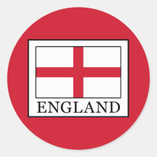 Engeland Ronde Sticker