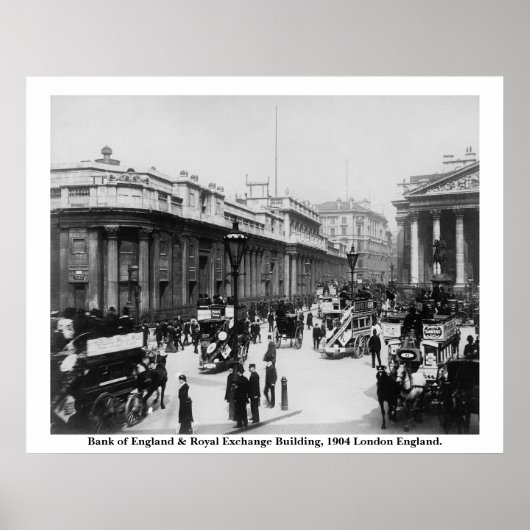  Engeland, Royal Exchange London poster (Voorkant)