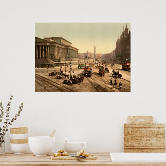 Engeland, Saint Georges Hall, Liverpool Poster (Keuken)