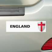 Engeland Schild Bumpersticker (Op auto)