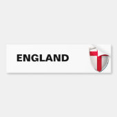Engeland Schild Bumpersticker (Voorkant)