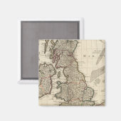 Engeland, Schotland, Europa Magneet (Voorkant / Achterkant)