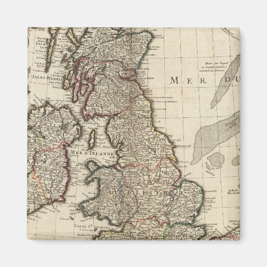 Engeland, Schotland, Europa Magneet (Voorkant)