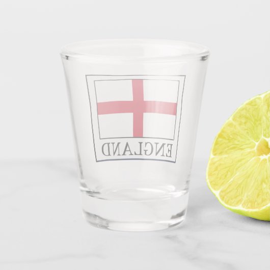 Engeland Shot Glas (Achterkant)
