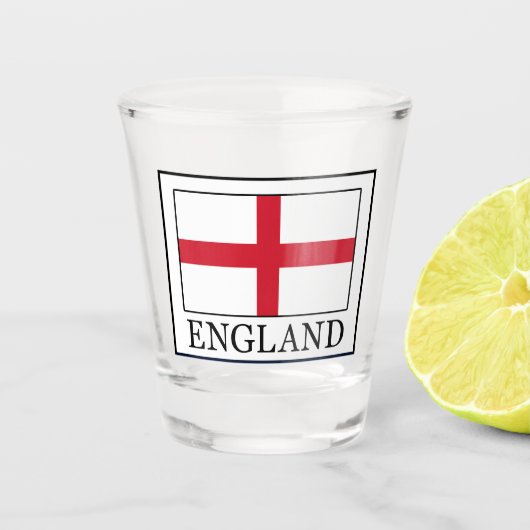 Engeland Shot Glas (Voorkant)