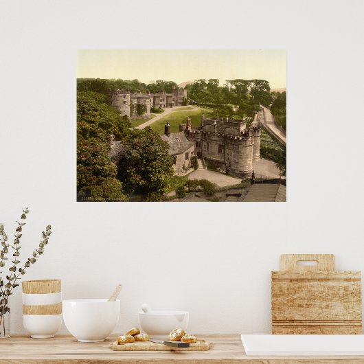  Engeland, Skipton Castle, Yorkshire Poster (Keuken)