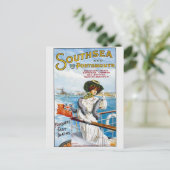  Engeland Southsea Beach Yachting Travel Briefkaart (Staand voorkant)