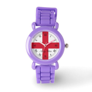 Engeland, St Georges Cross Flag. Horloge
