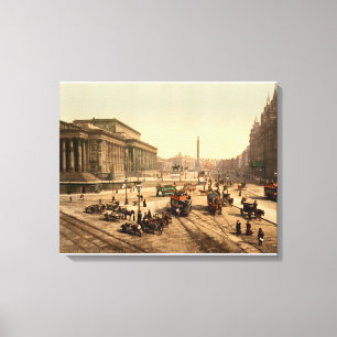 Engeland, St George's Hall Liverpool print