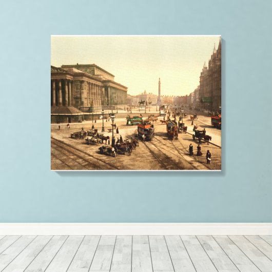  Engeland, St George's Hall Liverpool print (Insitu (Houten vloer))