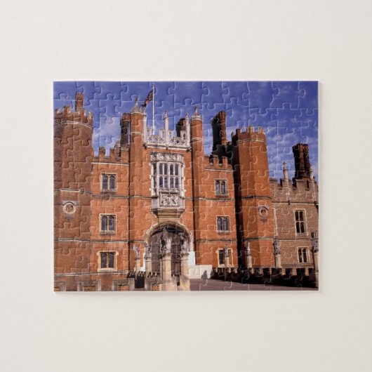 Engeland, Surrey, Hampton Court Palace. 3 Legpuzzel (Horizontaal)