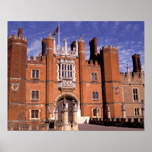 Engeland, Surrey, Hampton Court Palace. 3 Poster (Voorkant)