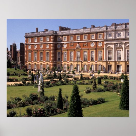 Engeland, Surrey, Hampton Court Palace. Poster (Voorkant)
