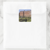 Engeland, Surrey, Hampton Court Palace. Vierkante Sticker (Tas)